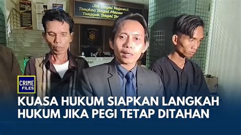 Pegi Setiawan Belum Dibebaskan Kuasa Hukum Ajukan Gelar Perkara Khusus