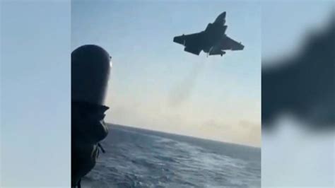 F-35 crash: Newly leaked video shows US Navy jet crashing on USS Carl Vinson - CNN