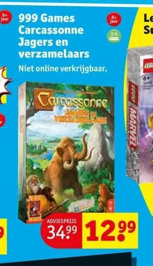 999 Games Carcassonne Jagers En Verzamelaars Promotie Bij Kruidvat