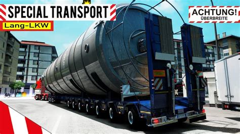 Ets Special Transport Xxl Schwertransport I Euro Truck