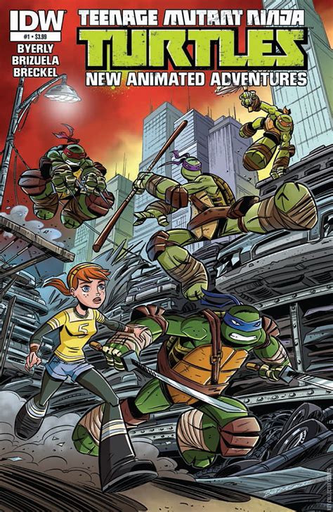 Teenage Mutant Ninja Turtles New Animated Adventures By Idw Key