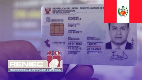 DNI Electrónico Perú de Reniec? Actualizado al 【2024】