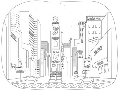 New York Coloring Pages — Coloring Pages To Print