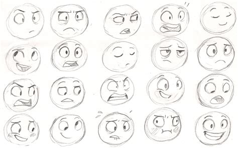 How To Draw Face Expressions Cartoon Cartoon Drawing Facial