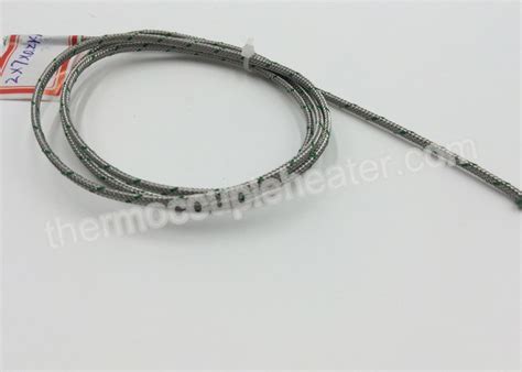 Fiberglass And Fiberglass And SS Braided Thermocouple Compensating Wire