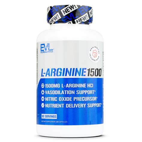 EVL Nutrition L Arginine 1500 Elevate Your Workouts TRUFIT Eu