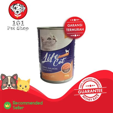 Jual Makanan Kucing Life Cat Wet Food Kaleng Gr Kitten Salmon