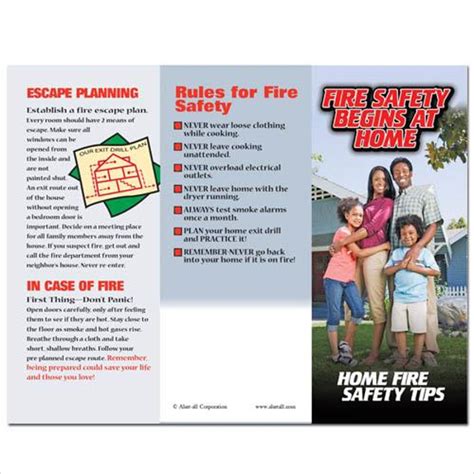 Fire Safety Booklet Printable Free