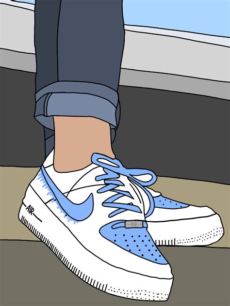 Cartoon Air Force 1 Drawing Vanwertohiofuneralhomes