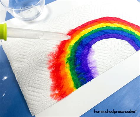 Creative Preschool Rainbow Art Project for Kids