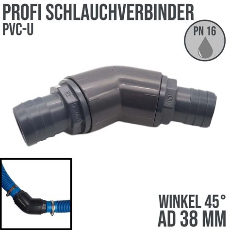 Schlauch T Lle Verbinder Klebe Stutzen Winkel Pvc Pp Abs