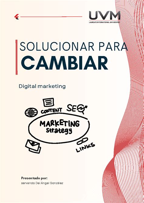 Actividad 1 Solucionar Para Cambiar SOLUCIONAR PARA CAMBIAR Digital