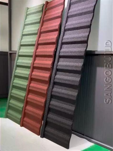 Sangobuild India Slate Roof Materials Sheets Long Span Color Stone