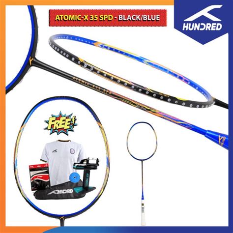 Jual NEW RAKET BADMINTON HUNDRED RAKET ATOMIC X 38 SPEED BADMINTON