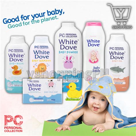 ♦️ Pc White Dove Baby Products Collection 200ml Wash Shampoo Lotion