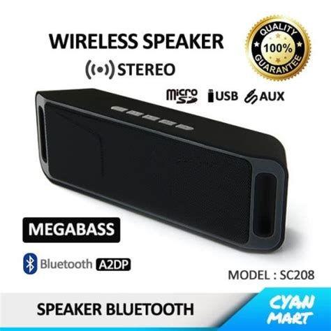 Jual Speaker Bluetooth A Dp Wireless Stereo Mega Bass Aux Usb Tf Murah