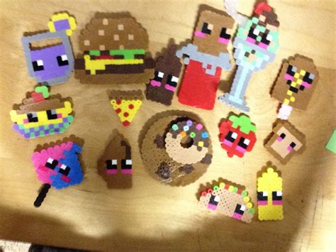 Perler Bead Foods Fun Easy And Creative Perler Bead Items Have Fun