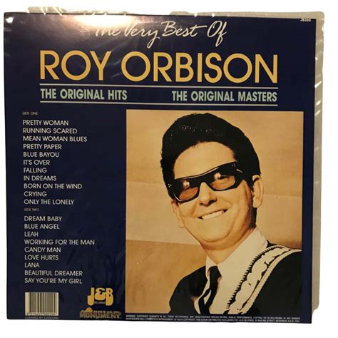 12” The Very Best Of Roy Orbisons