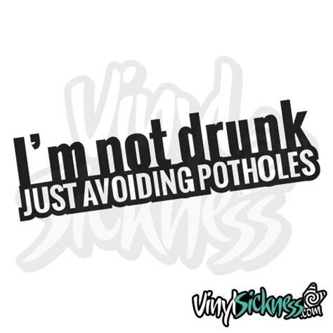 Just Avoiding Potholes • Jdm Tuner Stickers Decals • Vs