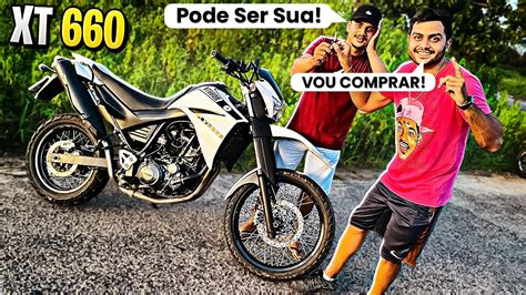 TROQUEI A XRE 300 NA XT660 YouTube