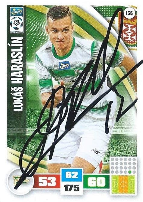 Lukas HARASLIN Karta Panini Oryginalny AUTOGRAF Warszawa Kup Teraz