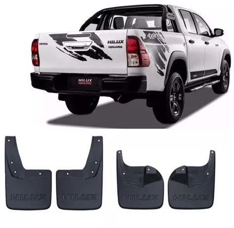 Kit Para Barro Protetor Lameira Hilux 2016 A 2020 2021 2022