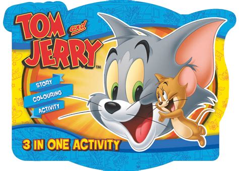 3 In One Activity Book, Tom and Jerry – books