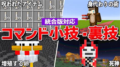 【マイクラ統合版】絶対にやめるべき危険なコマンドランキングtop6 Youtube