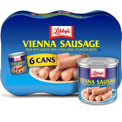 Libby S Vienna Sausages Oz Count Walmart