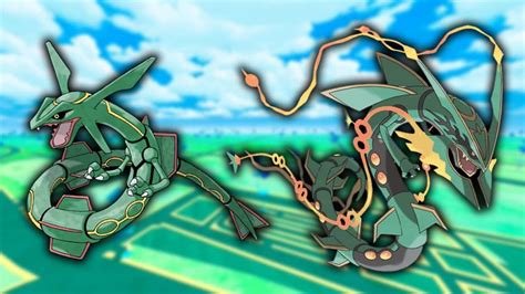 How To Get Mega Rayquaza In Pokemon Go And Can It Be Shiny Dexerto