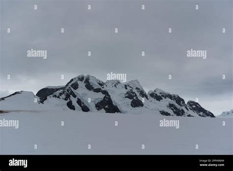 Mountain on Booth Island - Antarctica Stock Photo - Alamy