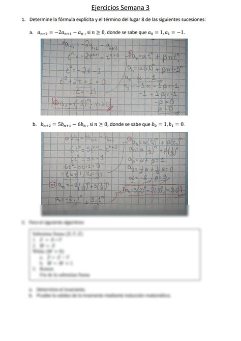 SOLUTION Ejercicios Semana 3 Studypool