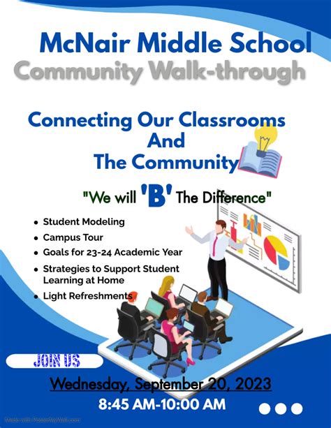 Community Walkthrough Om Mcnair Middle School