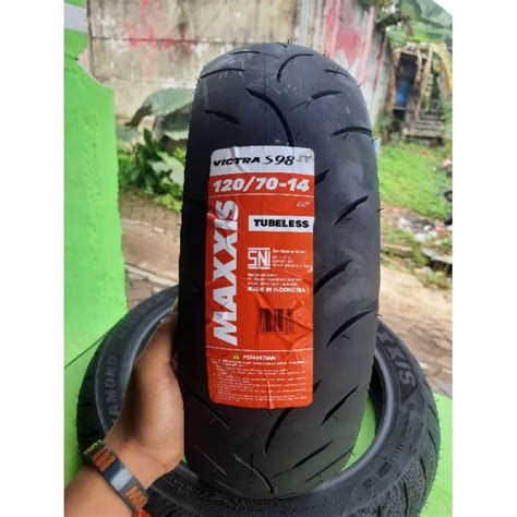 Jual Ban Maxxis Victra S98 For PCX 150 120 70 14 FREE PENTIL Shopee