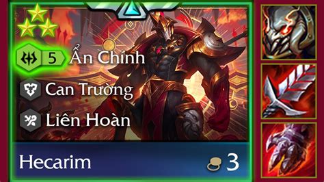 KÍCH HOẠT HECARIM 5 ẤN CHÍNH NẾU AE CÓ NHIỀU ITEM VÌ NÓ RẤT LỎ