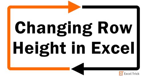 How To Change Row Height In Excel 5 Easy Ways Shortcut