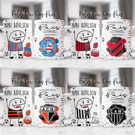 Kit Sublima O Caneca Flork Dia Dos Pais Torcedor Artes