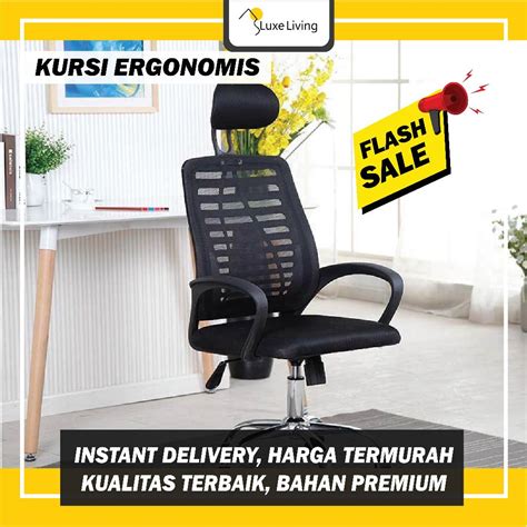 Jual PRE ORDER BELUM READY LLI Kursi Kantor Kerja Kursi Belajar