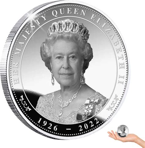 Queen Elizabeth Ii Coin Reed Diffuser Oil Royal Craft Clock Painting