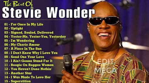 Stevie Wonder Greatest Hits Best Songs Of Stevie Wonder Full Playlist