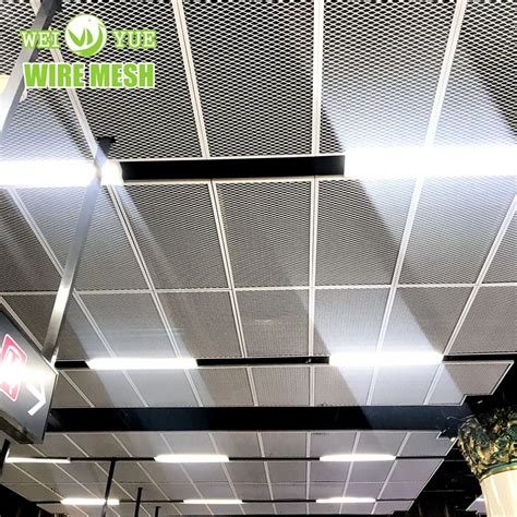 Most Popular Decorative Pvc Coated Expanded Metal Mesh Sheet For Panel