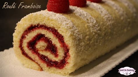 Recette de Roulé à la Framboise YouTube