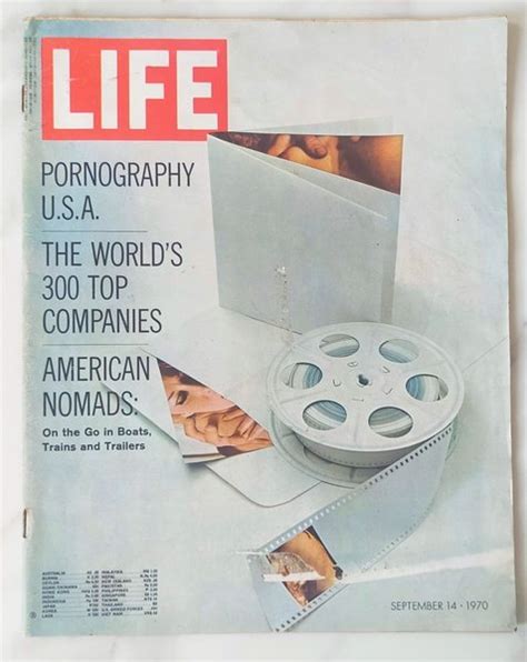 Jual Majalah LIFE Magazine 14 September 1970 Pornography USA