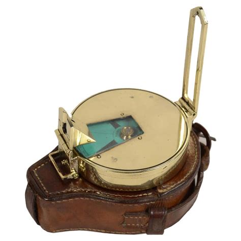 Brass Survey Compass The Magnapole At 1stdibs