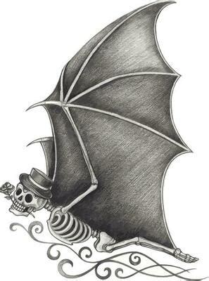 Gothic Bat Vector Art, Icons, and Graphics for Free Download