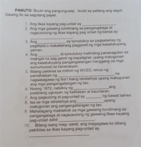 Pa Help Po Pls Sana Po Tutuo Yjng Answer Need Ko Na Talaga Today Po