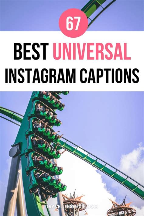 Universal Studios Captions For Instagram Puns Quotes Short Captions