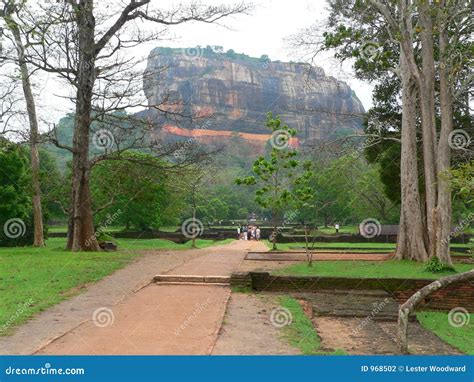 Sigiriya Lion Rock Recreated