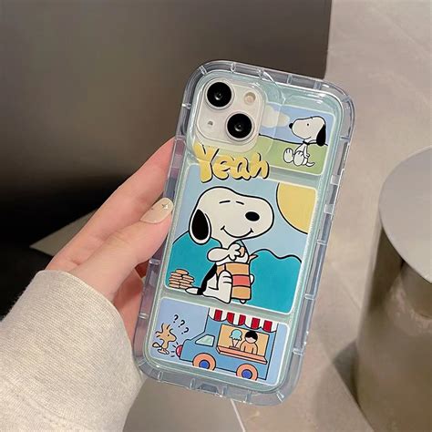 Snoopy Is Happy Iphone Case Finishifystore