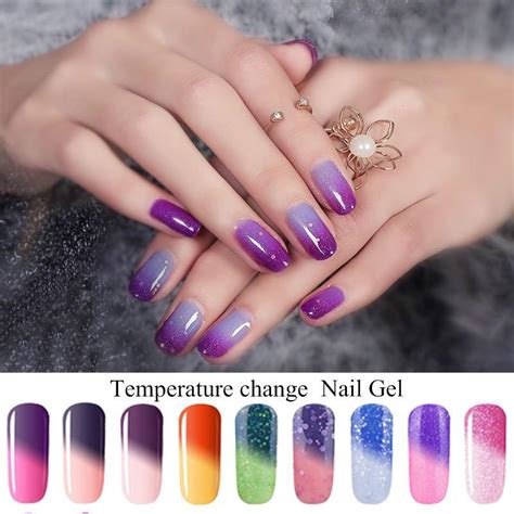 Gel De U As Ml Cambio De Temperatura Color Esmalte De Gel T Rmico Soak